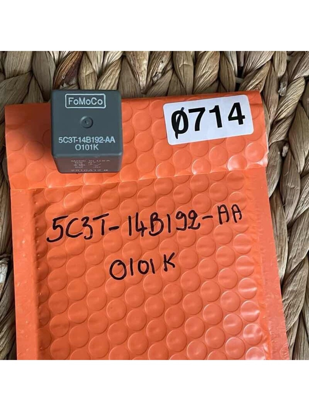 ✅Ford FoMoCo Multi-Purpose 4 Pin Relay 5C3T-14B192-AA Mazda Lincoln #️⃣714